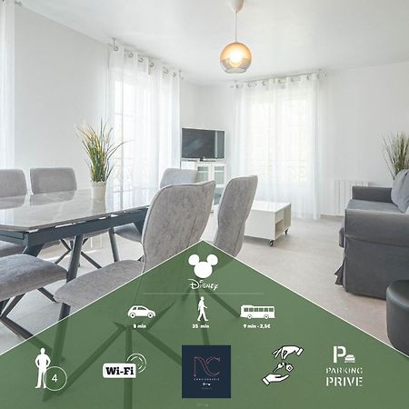 *Disneyland-Paris*4Pers, Wifi, Parking Serris Bagian luar foto